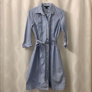Brooks Brothers 346 Striped Casual Shirt Dress